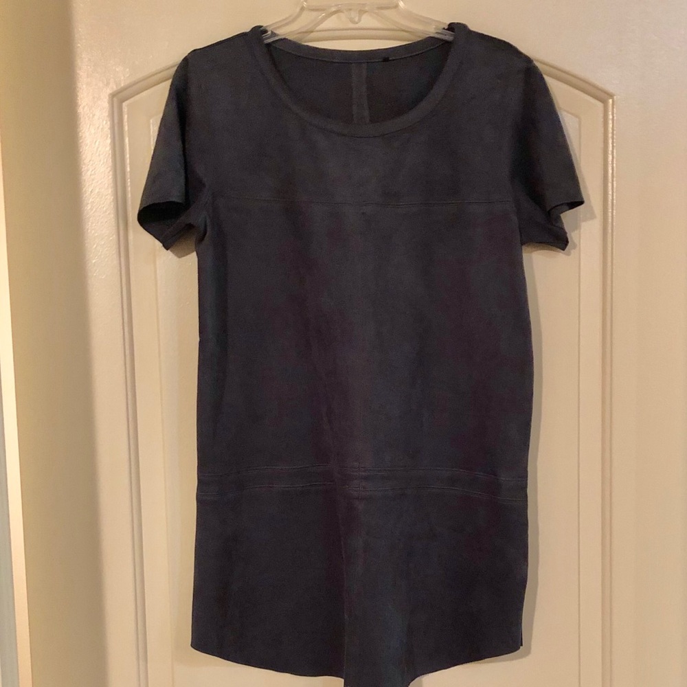 Suede Forest Green Dress/Tunic